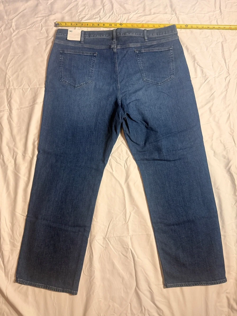 NWT Banana Republic Men’s Jeans Blue Size 44x32 Straight Fit Mid Rise